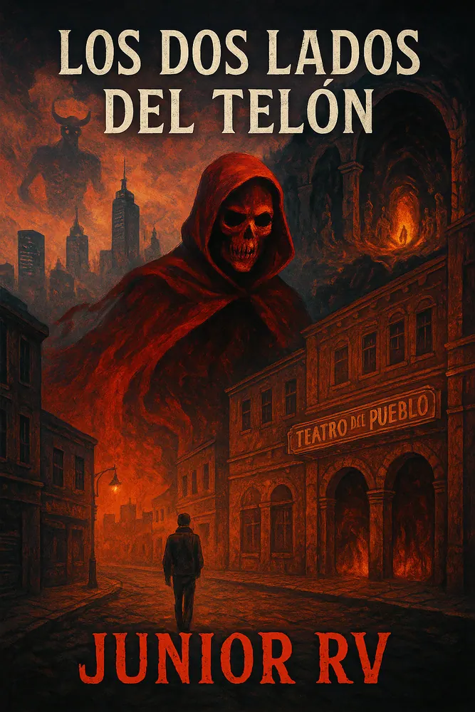 Portada de la novela Los dos lados del telón